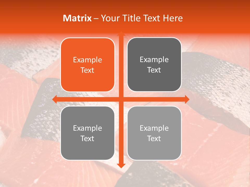 Fresh Fish Fillets PowerPoint Template