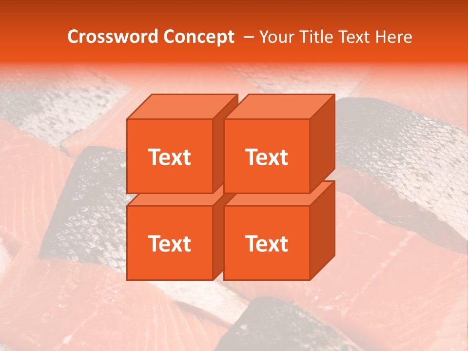 Fresh Fish Fillets PowerPoint Template