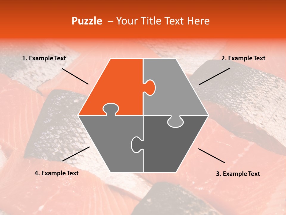 Fresh Fish Fillets PowerPoint Template