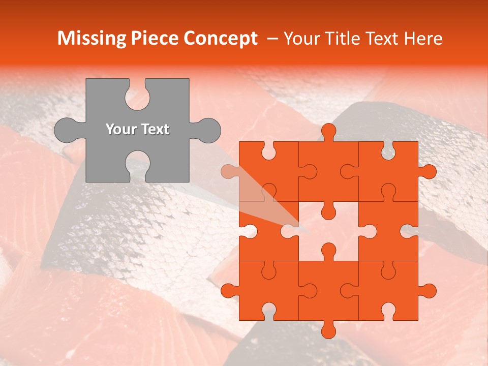 Fresh Fish Fillets PowerPoint Template