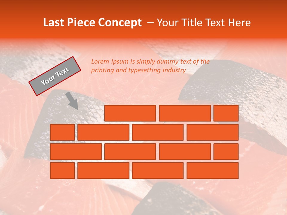 Fresh Fish Fillets PowerPoint Template