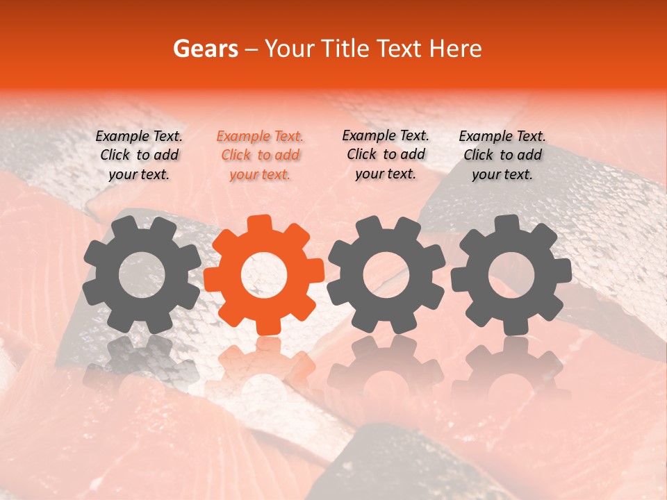 Fresh Fish Fillets PowerPoint Template