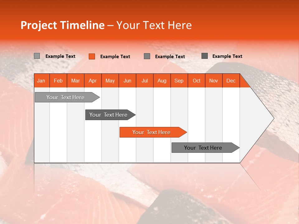 Fresh Fish Fillets PowerPoint Template