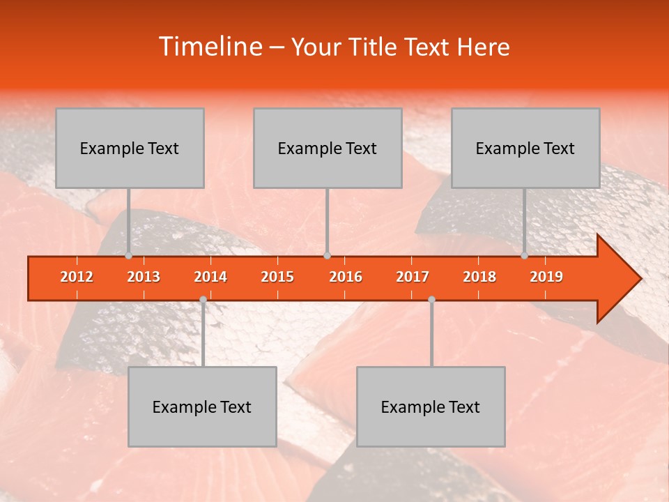 Fresh Fish Fillets PowerPoint Template