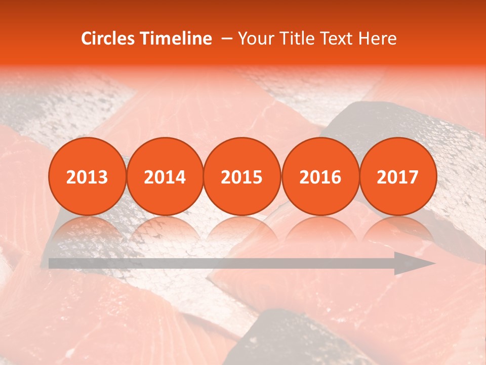 Fresh Fish Fillets PowerPoint Template