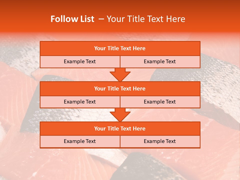 Fresh Fish Fillets PowerPoint Template