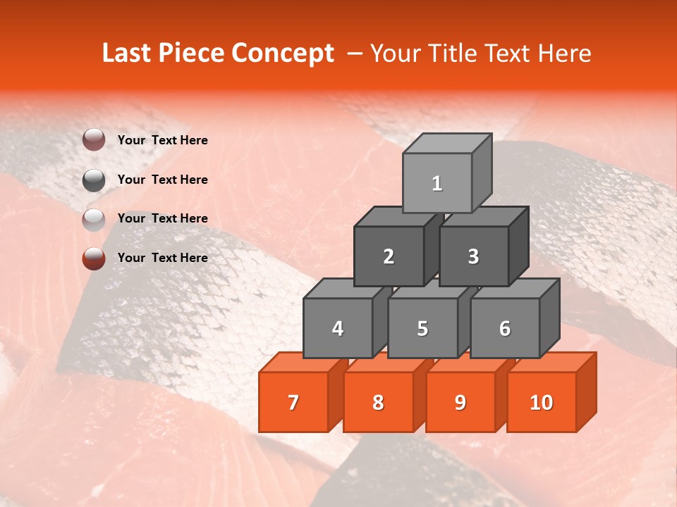 Fresh Fish Fillets PowerPoint Template