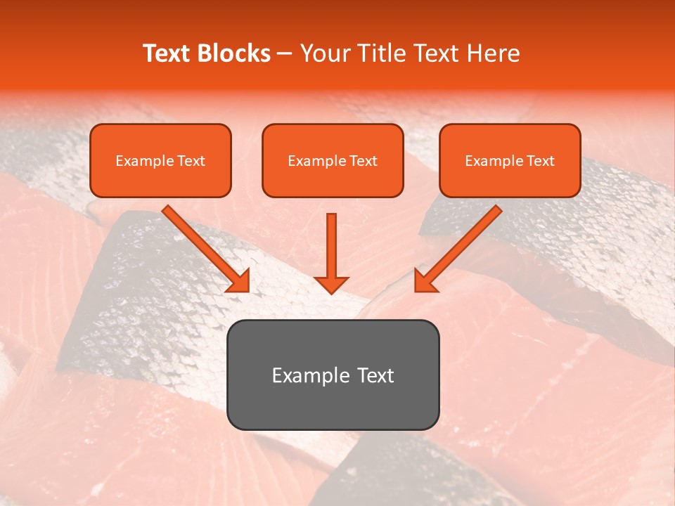 Fresh Fish Fillets PowerPoint Template