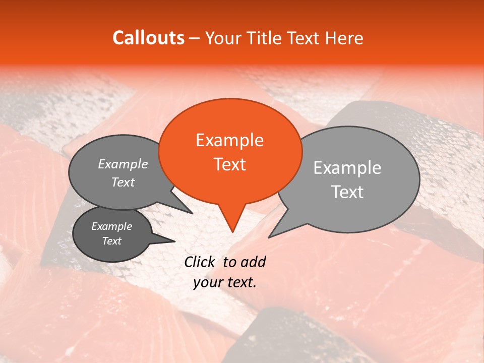 Fresh Fish Fillets PowerPoint Template