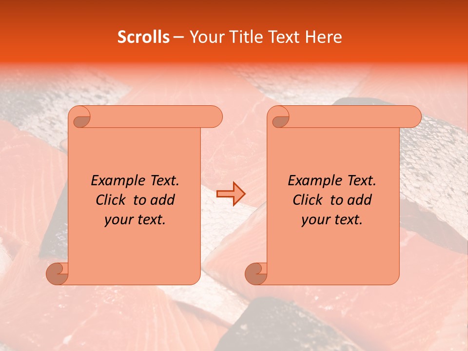 Fresh Fish Fillets PowerPoint Template