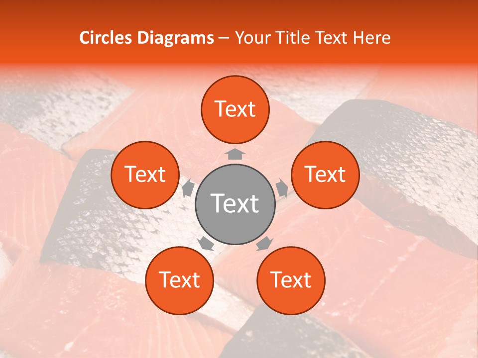 Fresh Fish Fillets PowerPoint Template