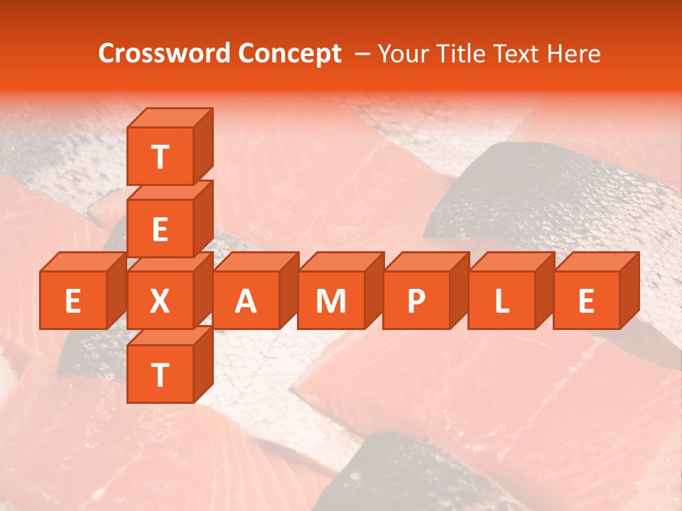 Fresh Fish Fillets PowerPoint Template