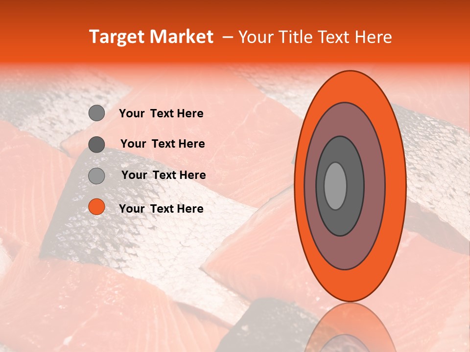 Fresh Fish Fillets PowerPoint Template