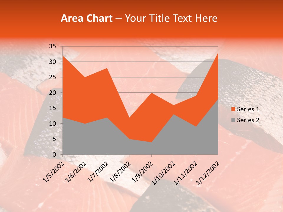 Fresh Fish Fillets PowerPoint Template