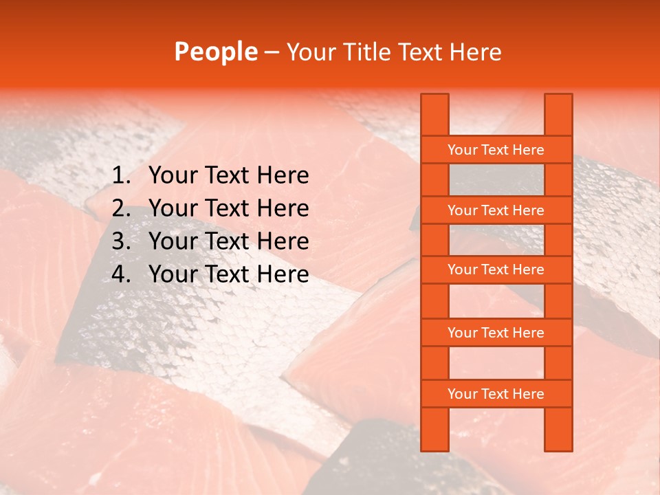 Fresh Fish Fillets PowerPoint Template