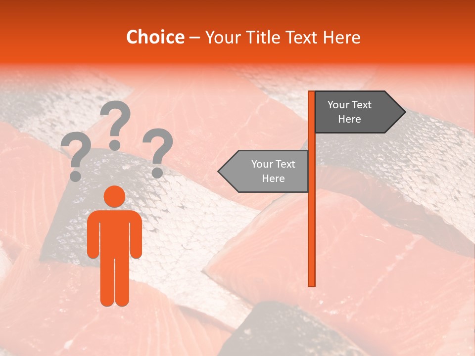 Fresh Fish Fillets PowerPoint Template