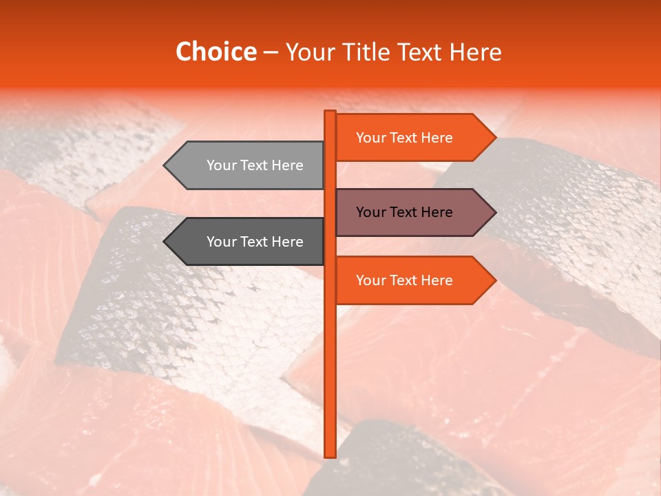 Fresh Fish Fillets PowerPoint Template
