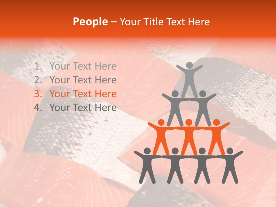 Fresh Fish Fillets PowerPoint Template