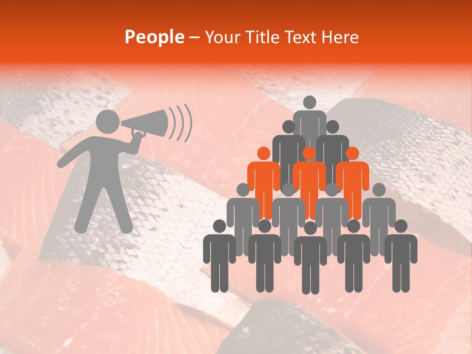 Fresh Fish Fillets PowerPoint Template