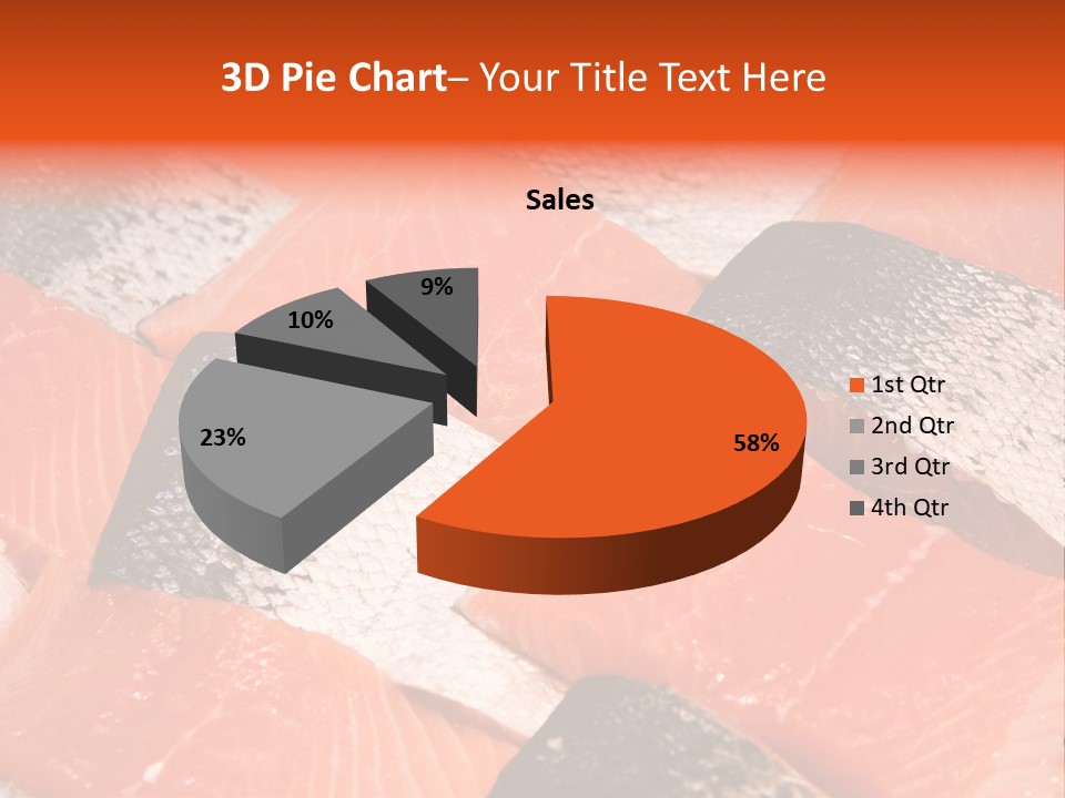 Fresh Fish Fillets PowerPoint Template