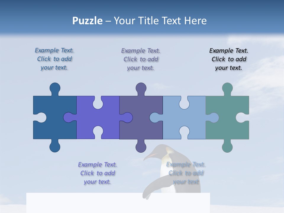 Copy Wildlife Antarctica PowerPoint Template