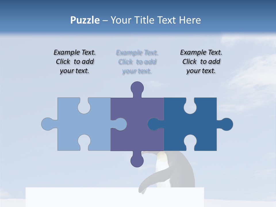 Copy Wildlife Antarctica PowerPoint Template