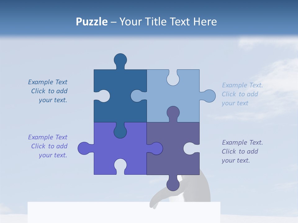 Copy Wildlife Antarctica PowerPoint Template