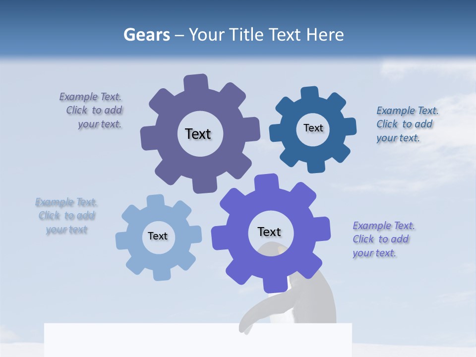 Copy Wildlife Antarctica PowerPoint Template
