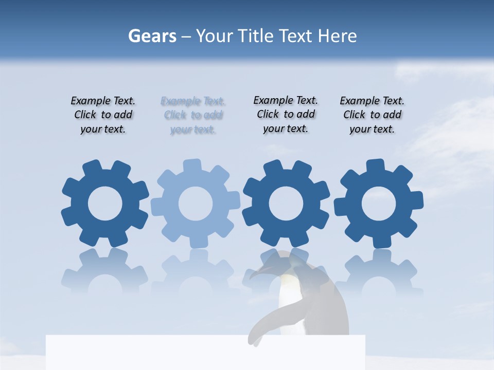 Copy Wildlife Antarctica PowerPoint Template