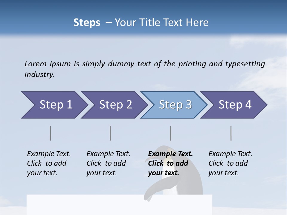 Copy Wildlife Antarctica PowerPoint Template