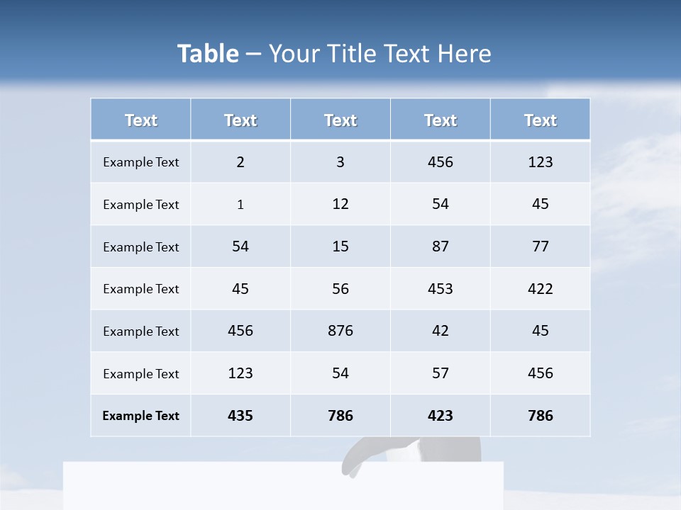Copy Wildlife Antarctica PowerPoint Template