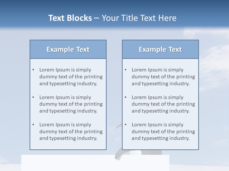 Copy Wildlife Antarctica PowerPoint Template