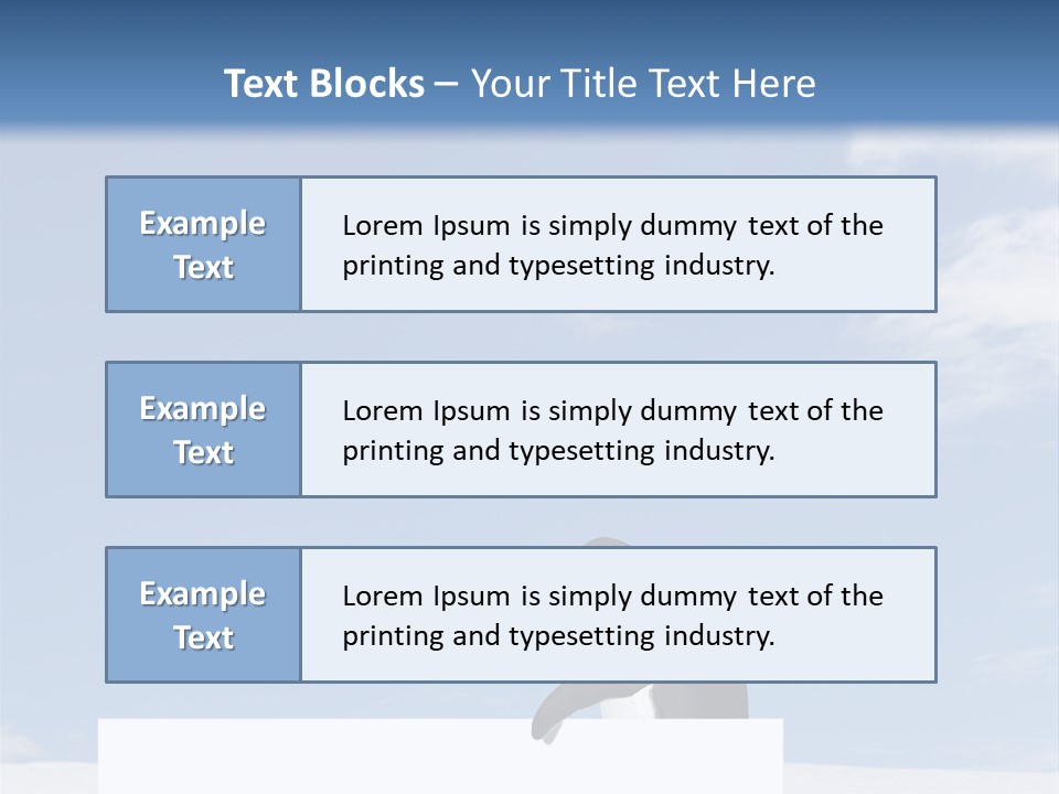Copy Wildlife Antarctica PowerPoint Template