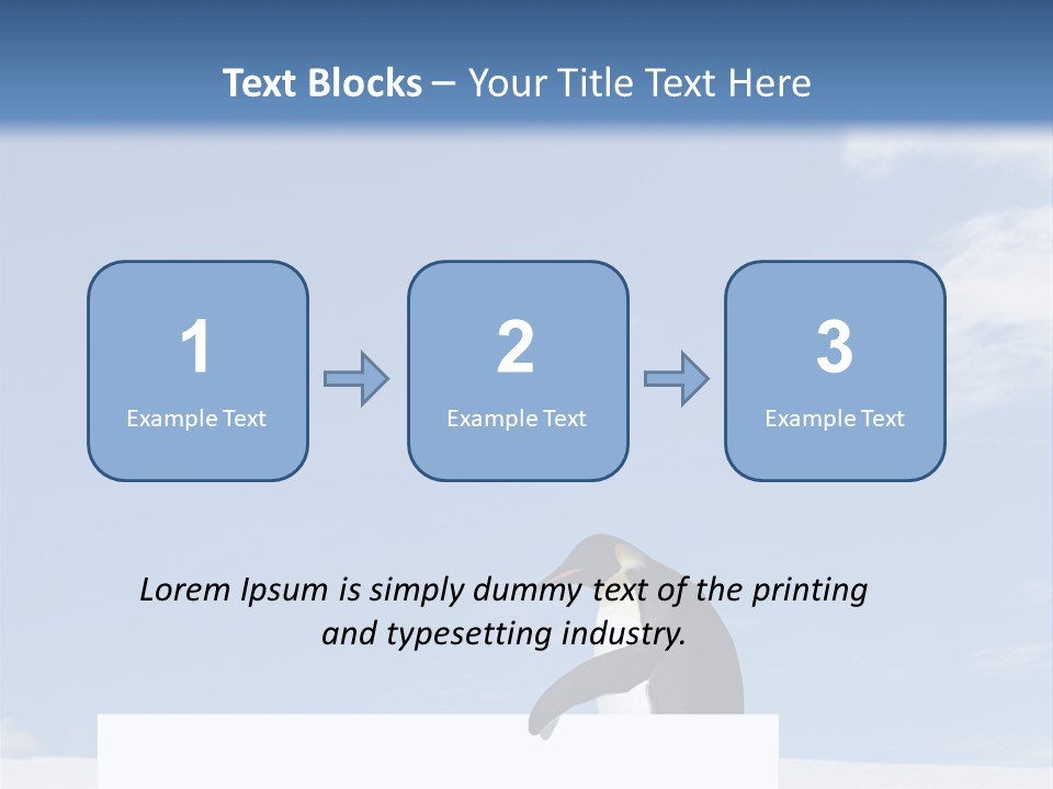 Copy Wildlife Antarctica PowerPoint Template