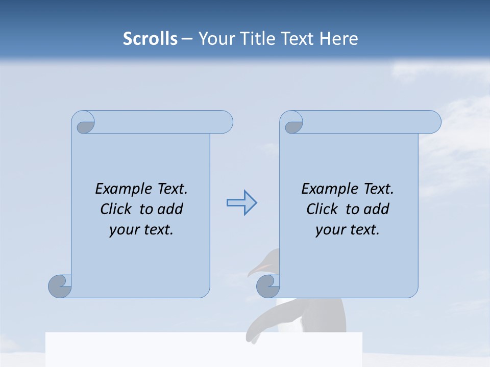 Copy Wildlife Antarctica PowerPoint Template
