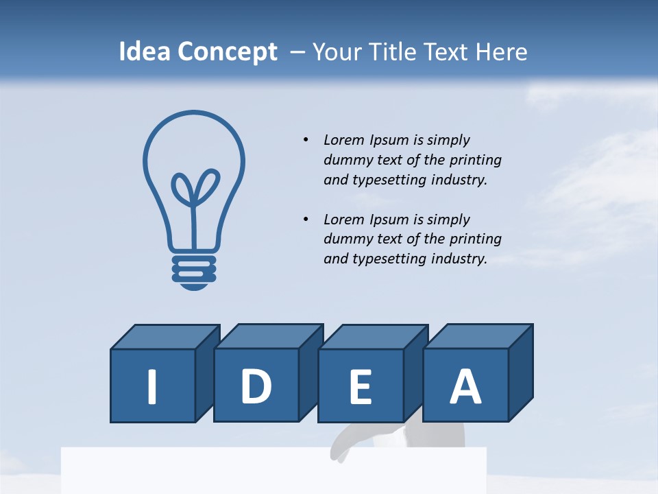 Copy Wildlife Antarctica PowerPoint Template