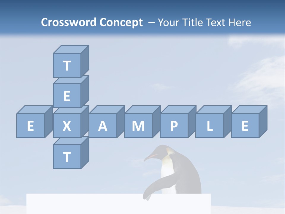 Copy Wildlife Antarctica PowerPoint Template
