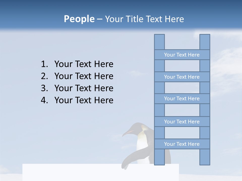 Copy Wildlife Antarctica PowerPoint Template
