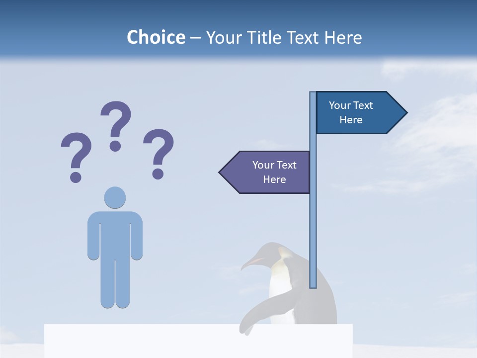 Copy Wildlife Antarctica PowerPoint Template