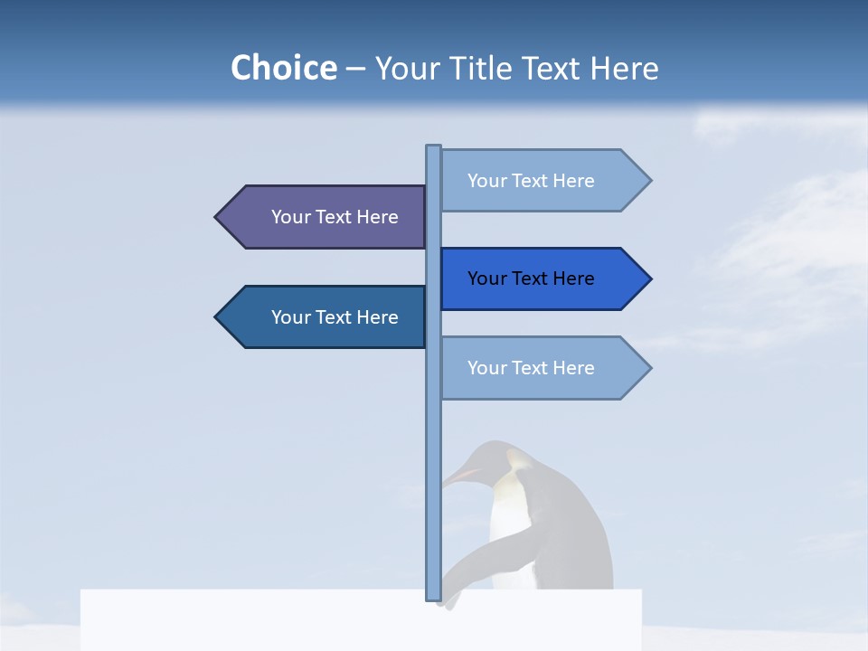 Copy Wildlife Antarctica PowerPoint Template