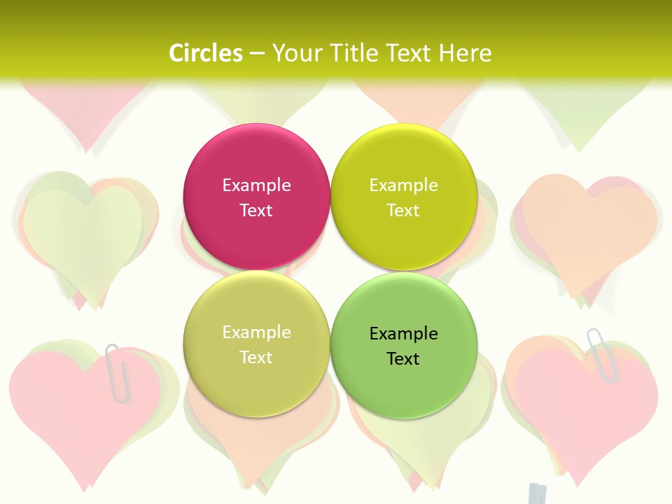 Colored Notes PowerPoint Template