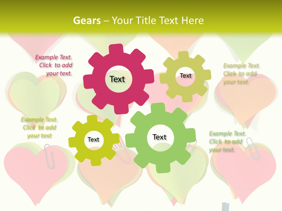 Colored Notes PowerPoint Template