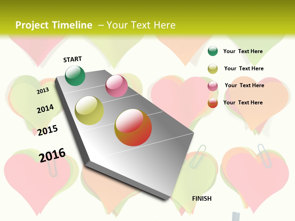Colored Notes PowerPoint Template