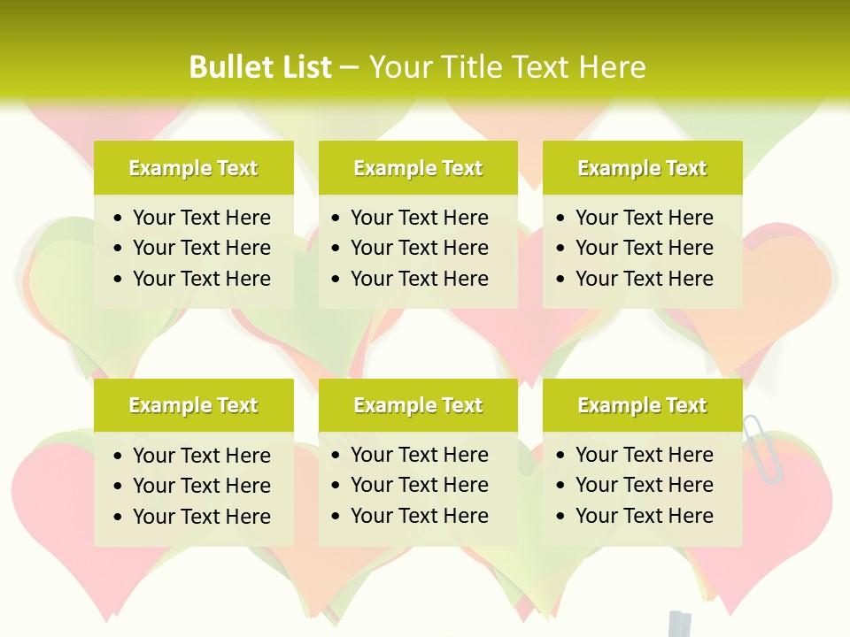 Colored Notes PowerPoint Template