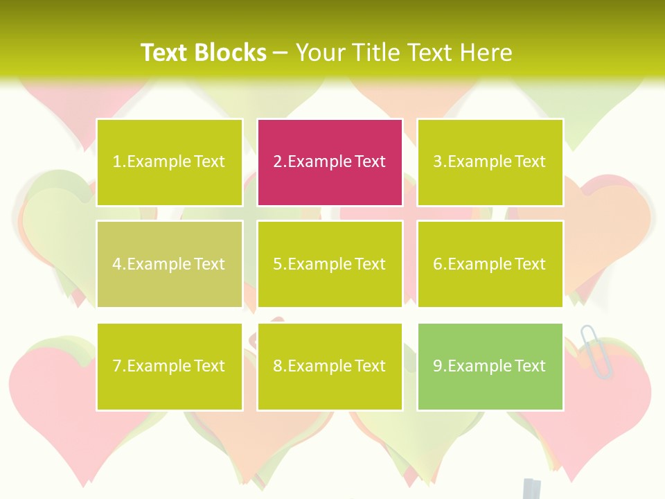 Colored Notes PowerPoint Template
