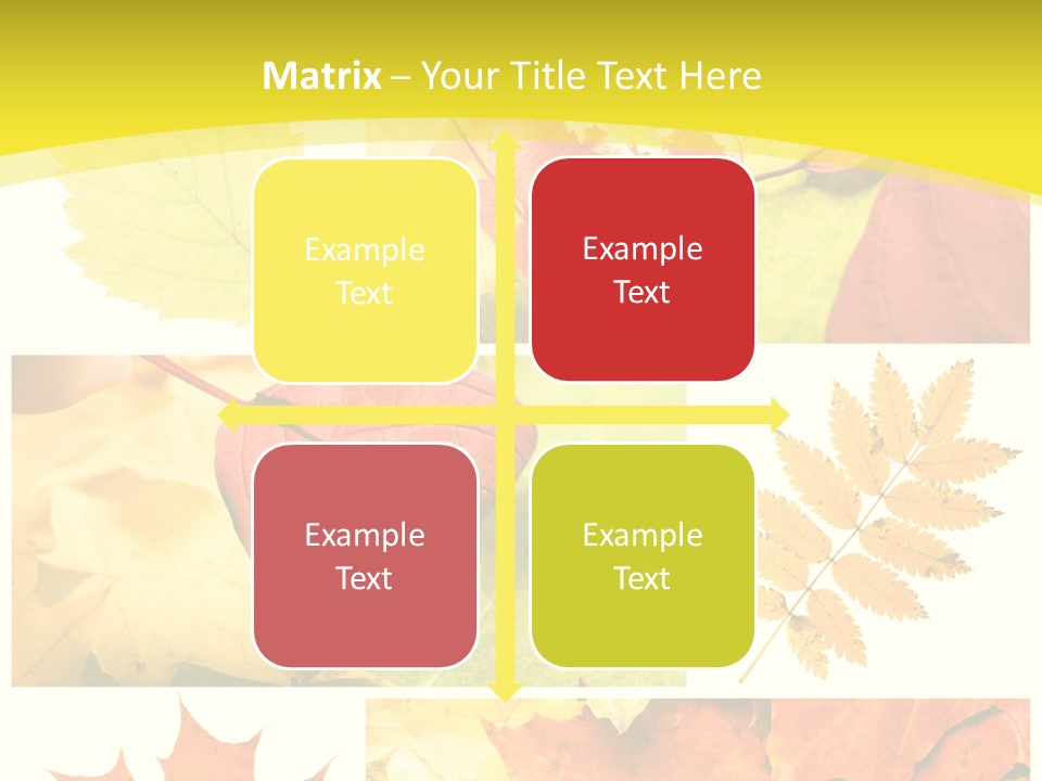 Collage Autumn PowerPoint Template
