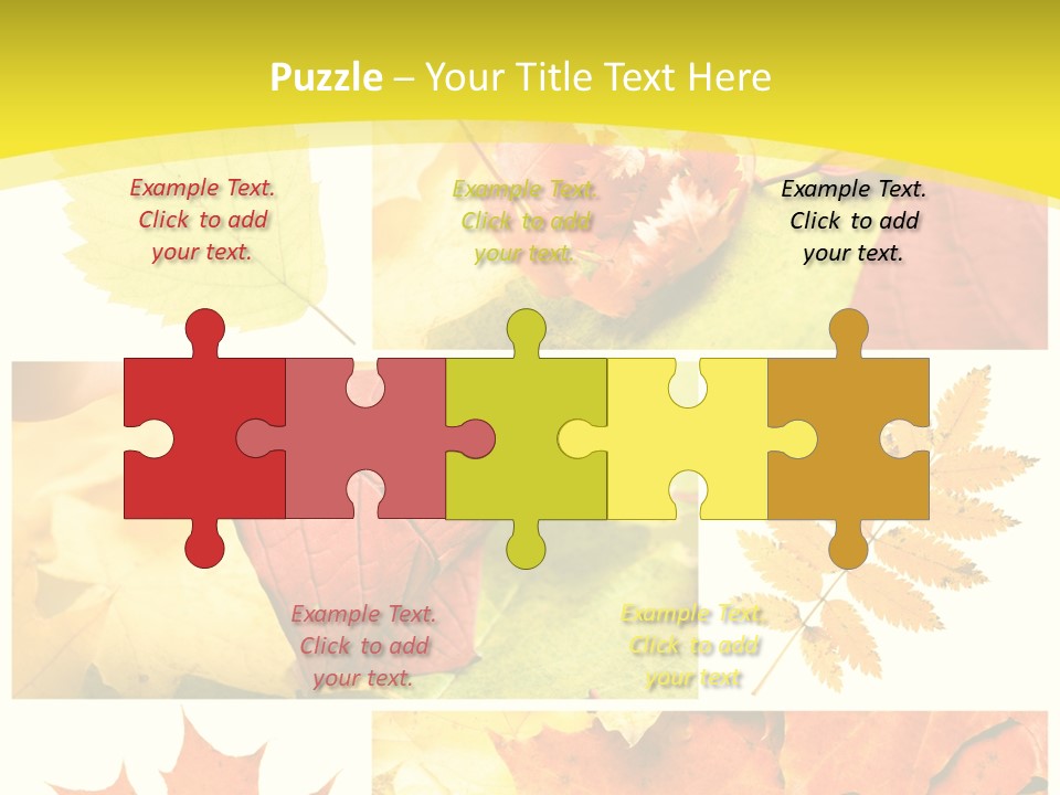 Collage Autumn PowerPoint Template