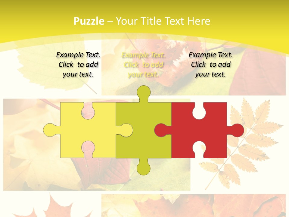 Collage Autumn PowerPoint Template