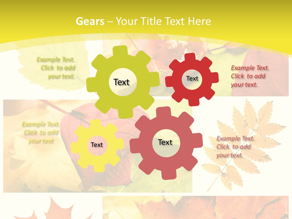 Collage Autumn PowerPoint Template
