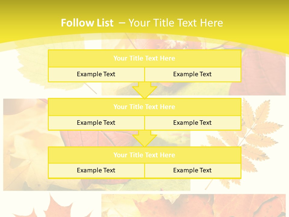 Collage Autumn PowerPoint Template